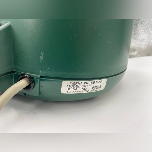 Lympha Press Lymphatic Massage Pump Mini 201M w/ One 6' Hose - Tested & Working. - Picture 4 of 13